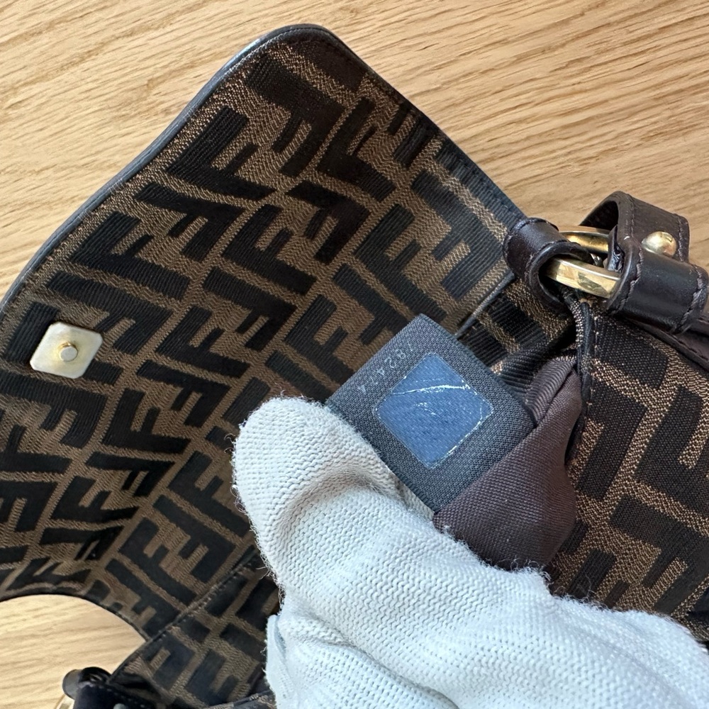 Fendi Zucca Small Shoulder Bag - Picture 9 of 16